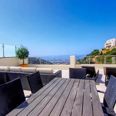 1090 Amazing Panorama Sea View Penthouse Large Terrace Heated Pool Gym Marbella